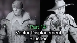 Part 14 (Vector Displacement Brushes) - Zbrush for beginner tutorial series