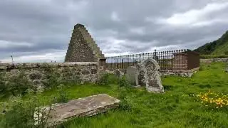 Unveiling the Secrets of Scotland's Ancient Nether Kirkyard 🪦 #scotland #travel #ancient #history