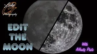 Quick tutorial- Editing the moon with Affinity Photo