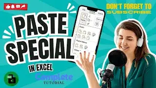 Paste Special in Microsoft Excel | Step-by-Step Complete tutorial | adhyayan classes