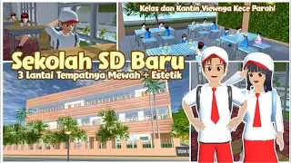 YUTA MIO MASUK SEKOLAH SD BARU 3 LANTAI MEWAH + AESTHETIC | BAGI BAGI ID | SAKURA SCHOOL SIMULATOR