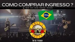 Guns N' Roses Brasil 2022 - How to buy and validate tickets?
