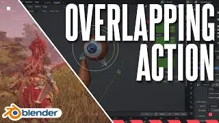 Blender Animation Principles: Overlapping Action