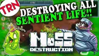 Using a Mech to Destroy The Natives and Local Wildlife | Moss Destruction Gameplay