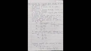 Biot savart law , oersted experiment class 12 physics notes 