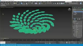 3ds Max 2024 Key New Features - Boolean Modifier | Spline Angle Constraint | Array Modifier