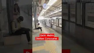 Delhi Metro Station|| Delhi Metro Concourse 🚇🚇🚇🚇🚇