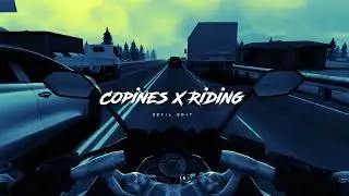 Copines X Riding - Gameplay || Aesthetic Status Video ( Slowed & Reverb )