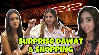 Dawat Ki Shopping Hogai 🩷 || Family Ke Sath Dinner ❤️