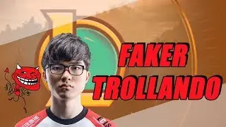 O QUE ACONTECE QUANDO FAKER DECIDE TROLLAR ?  #FAKERZOEIRO #FAKERTROLL