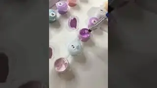 Картина по номерам Мороженое в стаканчике, 12 цветов холст на подрамнике 20x30 см