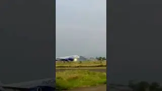 Indigo 6E landing #aviation #airport #trip #flight