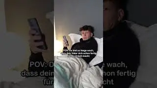 WENN MAN ZU SPÄT SCHLAFEN GEHT... 😂😮 