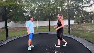 Son vs Mom wrestling 🤼 