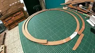 Making Of: Turning cardboard into Darth Vader's TIE Fighter - Canopy ring
