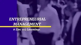 OFF-LINE RECITATION IN ENTREPRENEURIAL MANAGEMENT