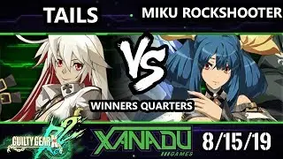 F@X 315 GGXRD2 - Miku RockShooter (Dizzy) Vs. Tails (Jack-O) Guilty Gear XRD Rev 2 Winners Quarters