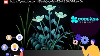 Create a Stunning Plant and Flowers Animation with HTML, CSS, and JavaScript | #love #trending
