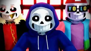 【MMD - Undertale】BTS (방탄소년단) - Not Today【Undertale AU】