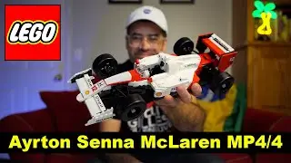 Lego Senna F1 McLaren! Unboxing & FULL build!