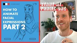 First steps of animating facial expressions in KRITA - Part 2