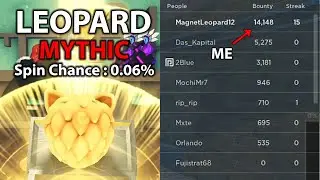 Bounty Hunting Using LEOPARD in Fruit Battlegrounds...(Roblox)
