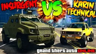 INSURGENT VAN VS KARIN TECHNICAL WHICH IS BETTER? GTA V ONLINE Makiman