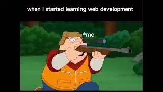 When I Started learning web Development