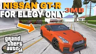 Nissan GT-R mod tutorial in gta sa android