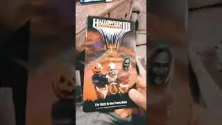 SHRINK-WRAPPED 'Halloween' VHS Tapes!