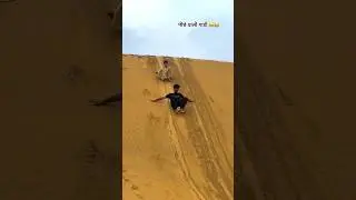 पीछे वाली गाड़ी 😂😂 #funnyvideo #desertsafari #samsanddunes