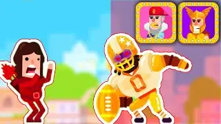 AngryGirl vs ThorThunderGod Jeremy Dump MadMike Bowmasters 2021 Game Tricker 67