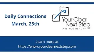 Daily Connections - 3/25 - Finding Hope