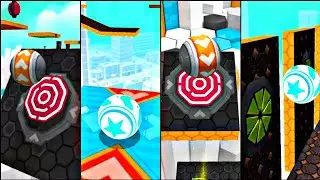 Gyrosphere trials Compitison GyroBalls 3d Hardless Levels Gameplay.