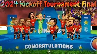 Mini Football - 2024 Kickoff Tournament Winning 🏆