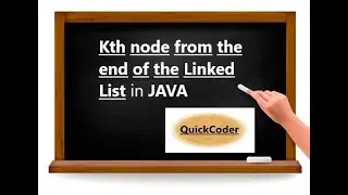 Find Kth node from the end of the Linked List in JAVA