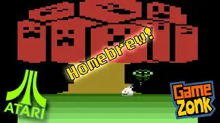 The Gizzle Wap and the Strange Red Tree - Atari 2600 Homebrew