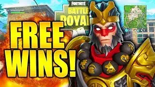 How to get free wins in fortnite!