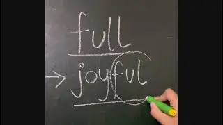Let’s learn how to use suffix ‘ful’