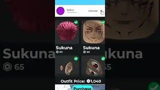 Roblox Cosplays: Ryomen Sukuna (Shinjuku Arc)