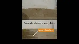 Why Does Soil Get Wet Faster with Geosynthetics? Lab Experiment Explained 🧪