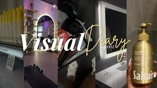 Visual Diary 002 | productive morning routine, self care, shower routine, night time skincare + more