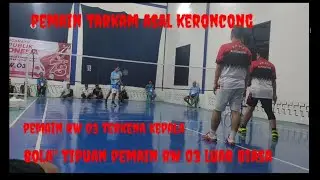 detik detik pemain ini terkena kepala penonton pun menjadi heboh 👏👏