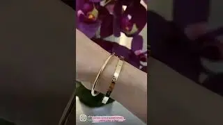 Cartier love bracelet small: 2 Years wear & tear | Chloe Dang