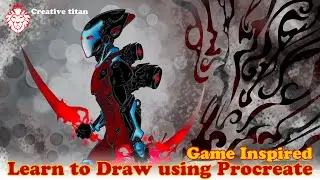 Learn how to draw using procreate ( fortnite / Overwatch )