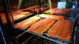🔴Морская форель холодного копчения в Новосибирске 🔥 в коптильне Федотова А.В💫 Идеальное качество✅️