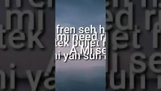 I only need myself.. share, like, Subscribe