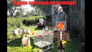 Будем кататься на тележке