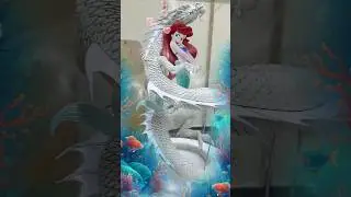 А он полюбил другую💔 Китайский Дракон. Скульптура.