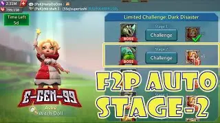 limited challenge Witch doll  stage 2 fully auto Dark disaster stage 2 fully auto